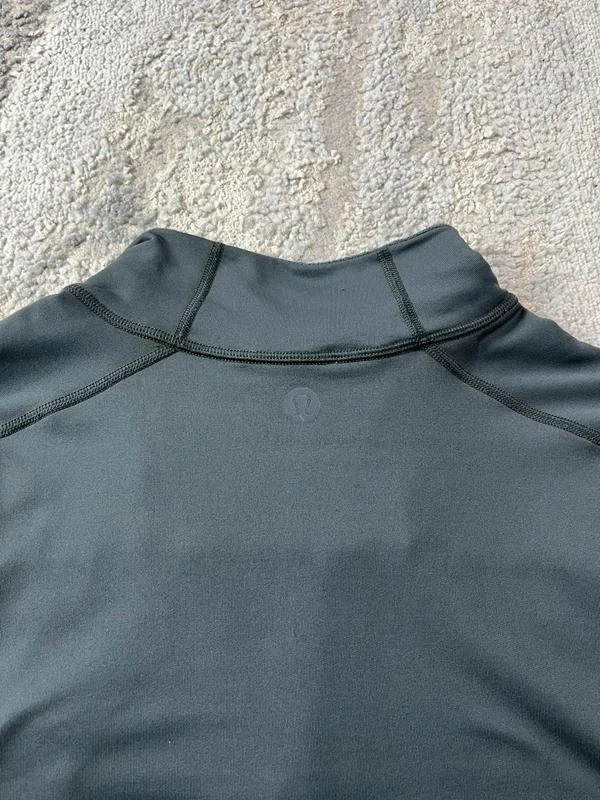 Lululemon Sudadera de Entrenamiento con Cremallera de un Cuarto, Color Gris, Talla L – photo 10